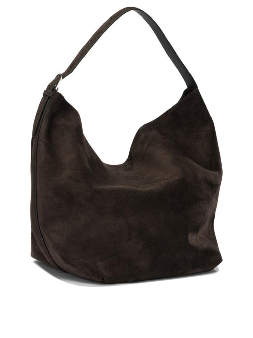 Toteme Borsa A Spalla Media In Suede Women - Picture 2 of 5